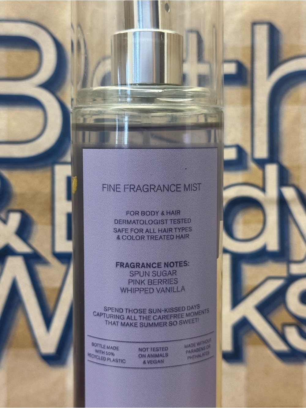 NEW B&BW Cotton Candy Clouds Fragrance for body & hair - Picture 2 of 2
